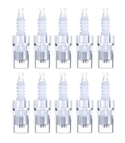 10 Cartucce Di Ricambio Per La Penna Microneedle E 12 Aghi
