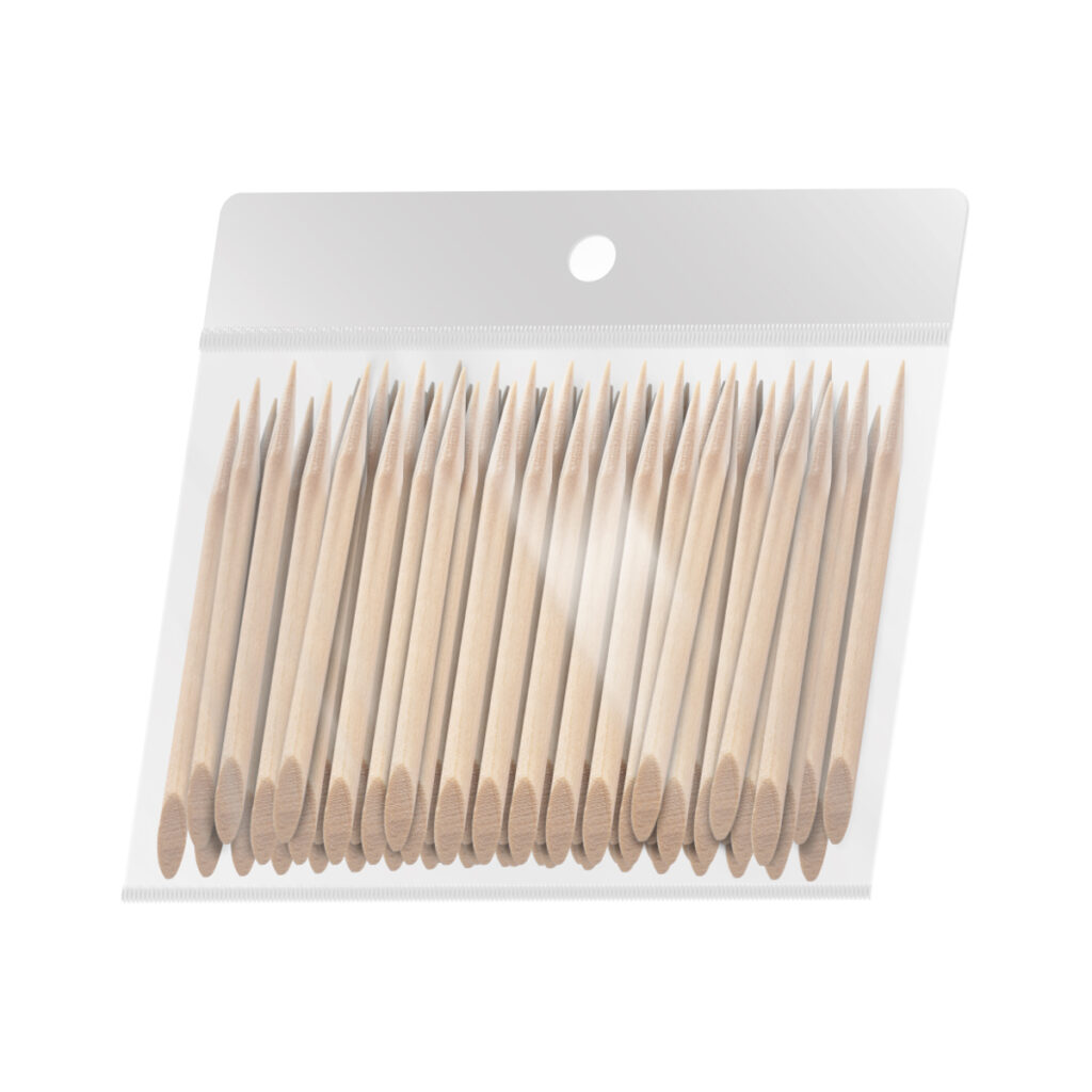 100 Pezzi Bastoncini Per Cuticole In Legno Per Manicure 6