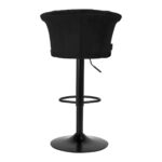 4Rico Bar Hocker Qs-B801 Velluto Nero 3