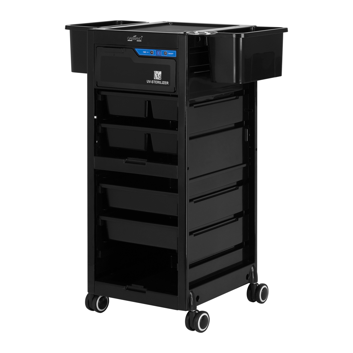 Aiuto Parrucchiere Gabbiano Con Sterilizzatore Uv 68Uv Nero Aiuto Parrucchiere Gabbiano Con Sterilizzatore Uv 68Uv Nero