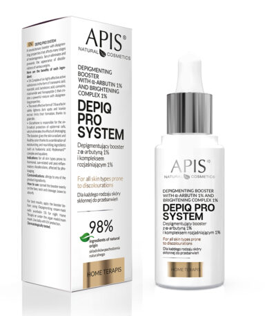 Apis Depiq Pro System Booster Depigmentante Con Α-Arbutina 1% E Complesso Schiarente 1% 30 Ml