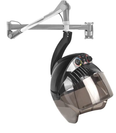 Asciugacapelli Ionico A Tre Velocità Gabbiano Centurion Dvi-303W Nero