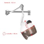 Asciugatrice A Parete Ionica A Tre Velocità Gabbiano Centurion Dvi-303W Bianca 5