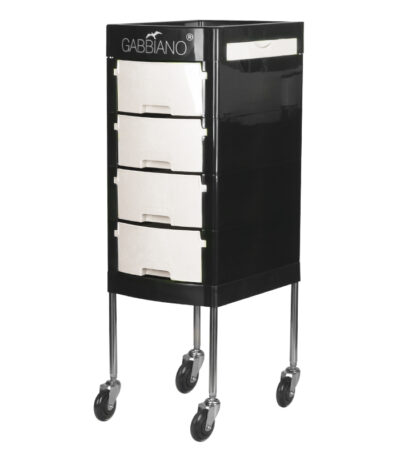 Assistente Parrucchiere Gabbiano Ft65-1 Nero / Bianco