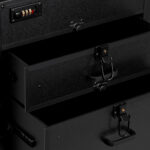 Assistente Parrucchiere Mobile Gabbiano V21 Nero 7