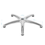 Base Per Poltrona Da Parrucchiere Cross L008