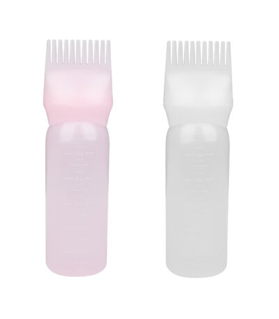 Bottiglia Con Pettine Per Applicare Vernici Colorate Miste