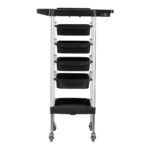 Carrello Parrucchiere Gabbiano X11-9 Grafica Bianca 2