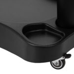 Carrello Per Piscina Azzurro Nero 8