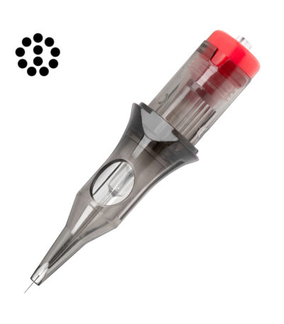 Cartuccia Per Tatuaggi El Cartel V2 0.30 11Rl Long Taper 10 Pezzi.