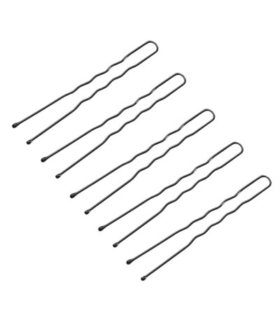 Chignon Da Parrucchiere Per Capelli E-65 300 Pezzi 6 Cm Nero