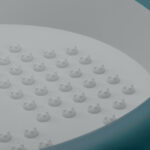 Ciotola Per Pedicure Pieghevole Blu 9