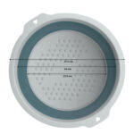 Ciotola Per Pedicure Pieghevole Blu 13