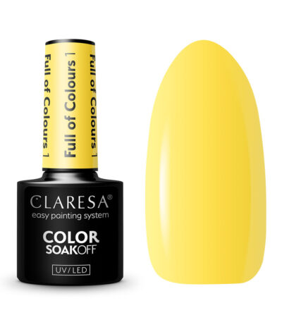 Claresa Full Of Colours Hybrid Polish 1 -5G