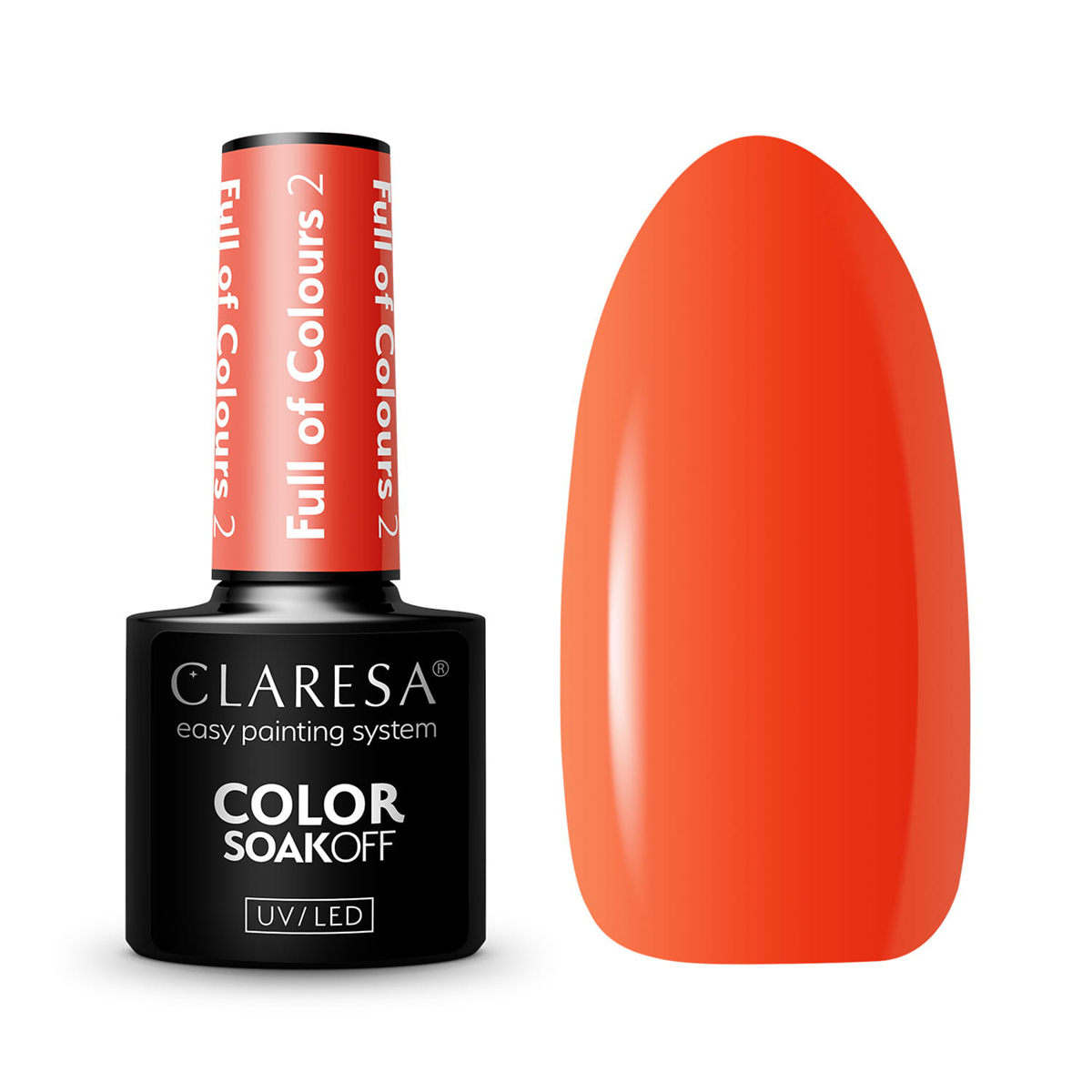Claresa Full Of Colours Hybrid Polish 2 -5G Claresa Full Of Colours Hybrid Polish 2 -5G