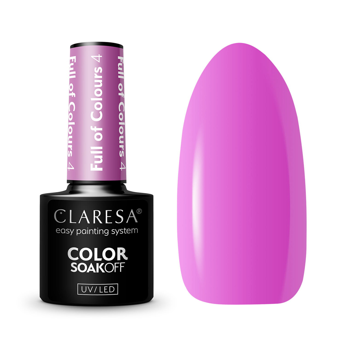 Claresa Full Of Colours Hybrid Polish 4-5G Claresa Full Of Colours Hybrid Polish 4-5G