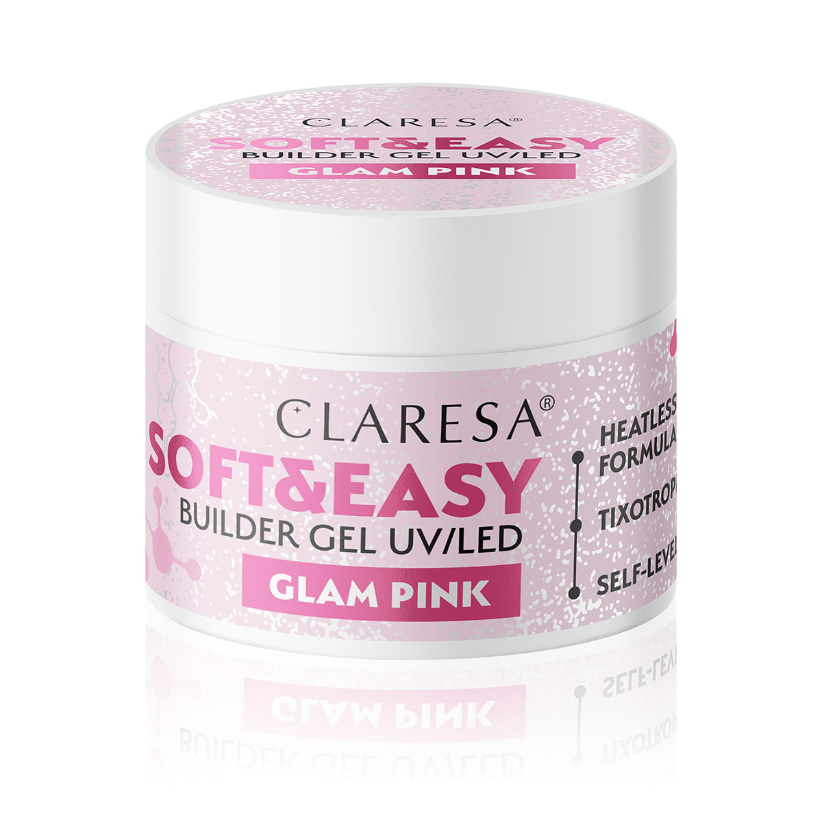Claresa Gel Costruttore Soft&Easy Glam Pink 90G Claresa Gel Costruttore Soft&Easy Glam Pink 90G