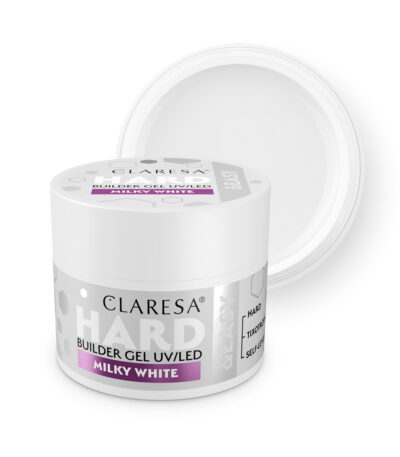 Claresa Hard&Easy Builder Gel Bianco Latte 45 G