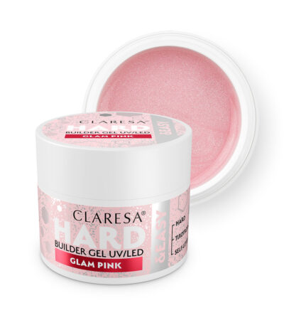 Claresa Hard&Easy Builder Gel Glam Pink 45 G
