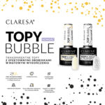 Claresa Top Bubble Nero Opaco Senza Salviette -5 G 1