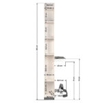 Consolle Per Parrucchiere Gabbiano B058 Perla 7