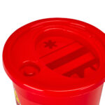 Contenitore Per Rifiuti Medici 0,7 L Rosso - Image 2