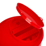 Contenitore Per Rifiuti Medici Rosso Da 1 L 1