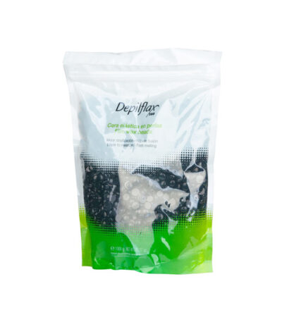 Depilflax 100 Cera Depilatoria Flessibile A Basso Punto Di Fusione Pearl Negra Black 1000G