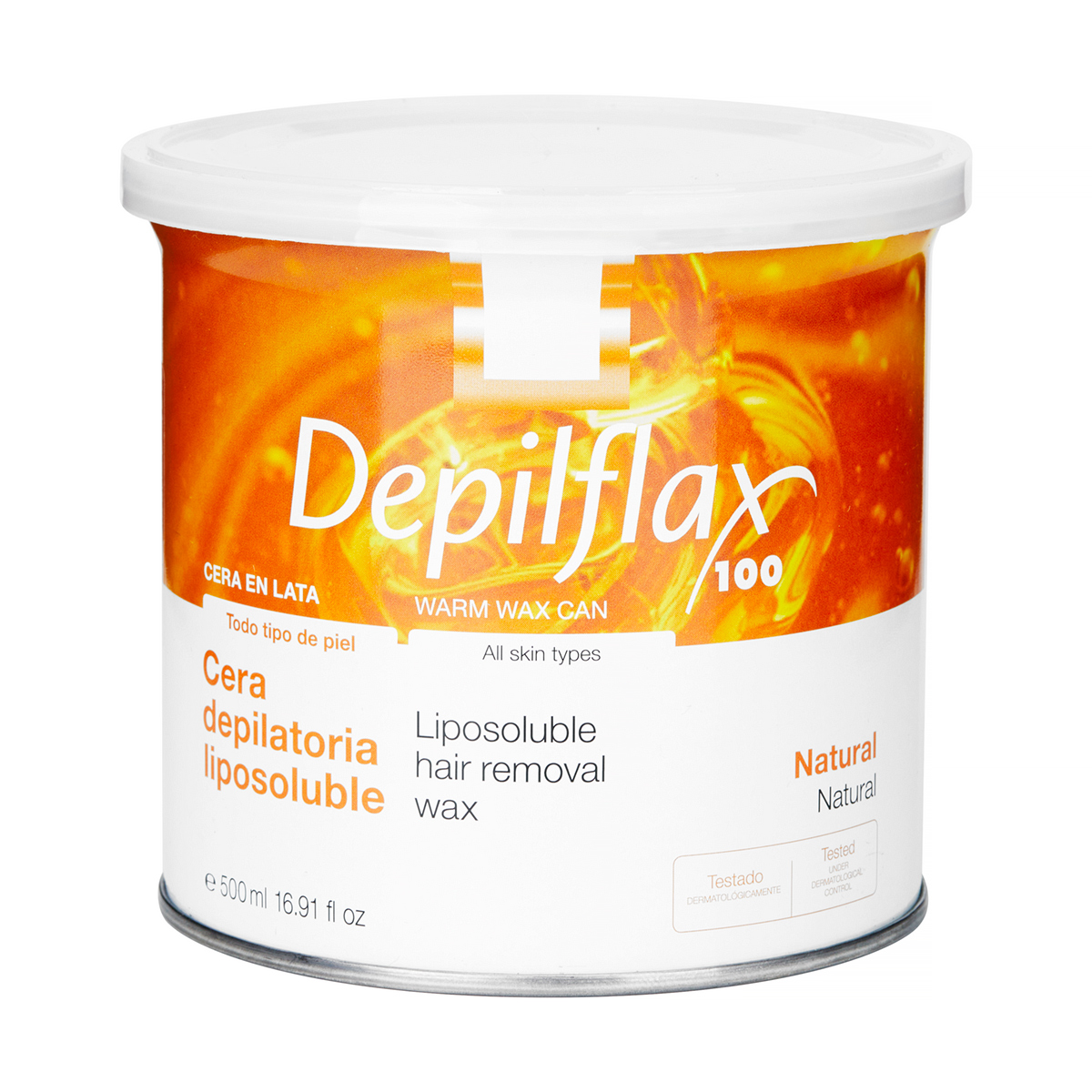 Depilflax Cera Depilatoria Naturale In Barattolo Da 500 Ml Depilflax Cera Depilatoria Naturale In Barattolo Da 500 Ml