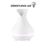 Diffusore Di Aromi Umidificatore Aria Spa 15 Legno Bianco 550 Ml + Timer 2