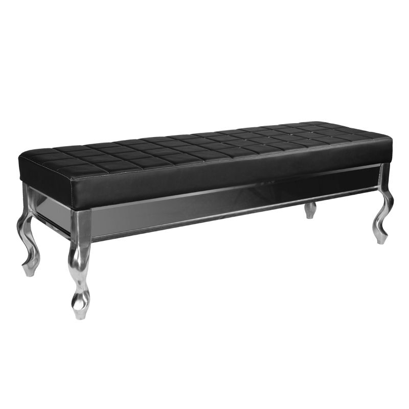 Divano Gabbiano Per Sala D'Attesa F011 Nero Divano Gabbiano Per Sala D'Attesa F011 Nero