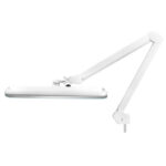 Elegante Lampada Da Officina A Led 801-S Con Treppiede Bianco Standard 2