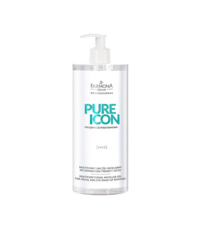 Farmona Pure Icon Gel Micellare Multifunzionale Per La Rimozione Del Trucco Da Viso E Occhi 500Ml