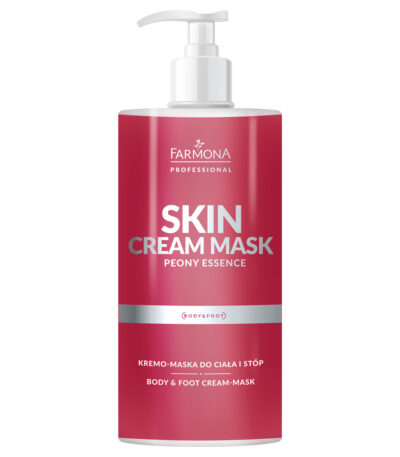 Farmona Skin Cream Mask Peony Essence Crema-Maschera Per Corpo E Piedi Peonia 500 Ml.