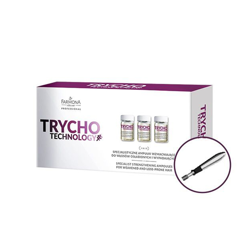 Fiale Specialistiche Farmona Trycho Technology Rinforzanti Per Capelli Indeboliti E Che Cadono 10X5Ml Fiale Specialistiche Farmona Trycho Technology Rinforzanti Per Capelli Indeboliti E Che Cadono 10X5Ml