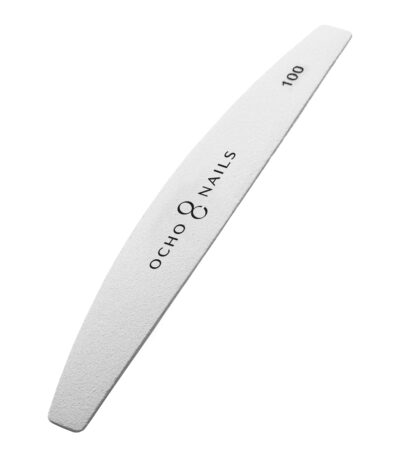 Fogli Di Ricambio Ocho Nails Per Lima Metallica A Mezzaluna. 100 10 Pezzi.