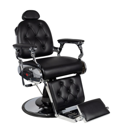 Gabbiano Black Barber Chair Pietro