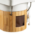 Gabbiano Head Spa Bali Lettino Per Lavaggio Capelli Marrone 16