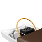 Gabbiano Head Spa Bali Lettino Per Lavaggio Capelli Marrone 4