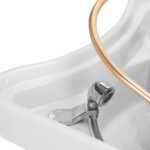 Gabbiano Head Spa Lavabo 050 Nero 6