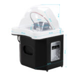 Gabbiano Head Spa Lavabo 050 Nero 15