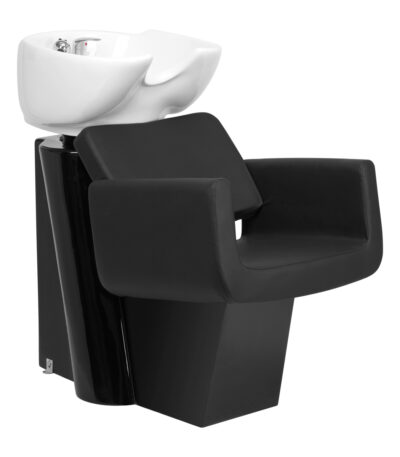 Gabbiano Helsinki Black Hairdressing Hair Wash Unit