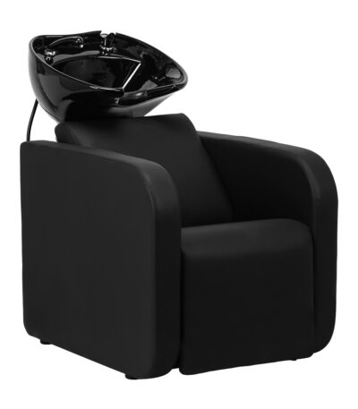 Gabbiano Sylvia Postazione Lavaggio Parrucchiere Nera