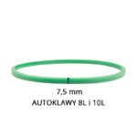 Guarnizione In Silicone Per Autoclavi Cera 10L E 12L Verde 7,5Mm - immagine 2