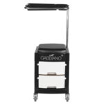 Helper - Sgabello Per Pedicure 16 Plus Nero / Bianco 1