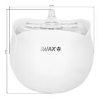 Iwax Flower Scaldacera Bianco 7