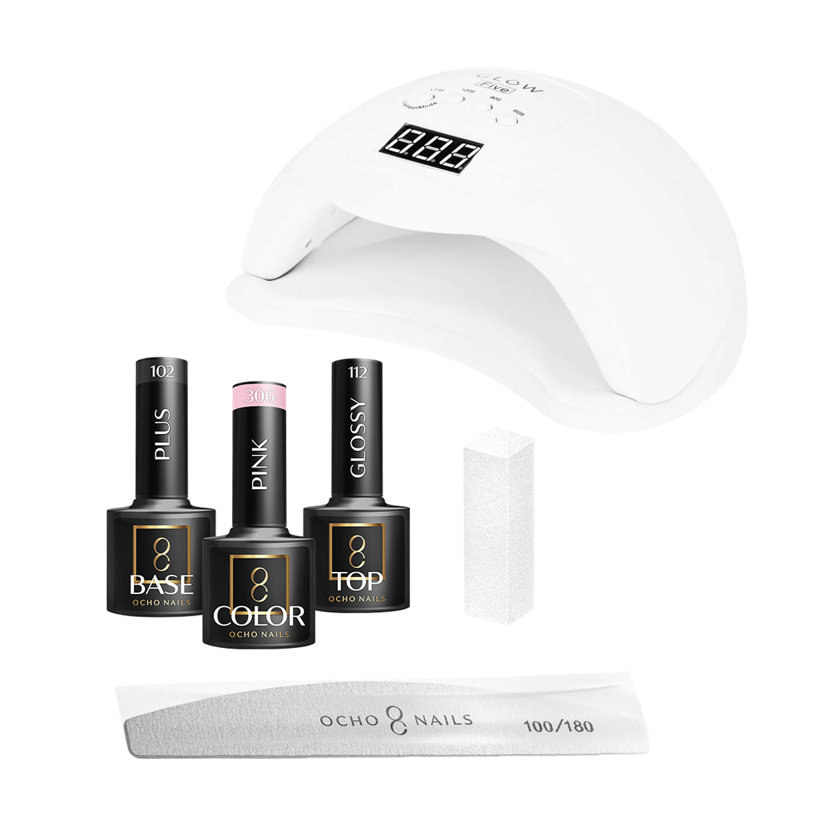 Kit Di Avviamento Ibrido Ocho Nails 8 Kit Di Avviamento Ibrido Ocho Nails 8