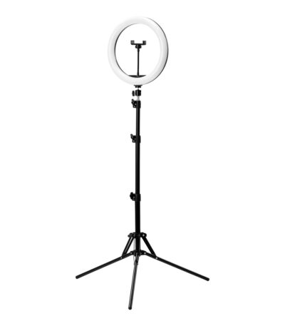 Lampada Ad Anello Glow Da 13" Bsc Con Treppiede 10W