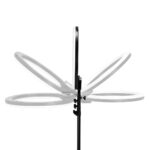 Lampada Ad Anello Glow Da 18" Con Treppiede Da 45W 4