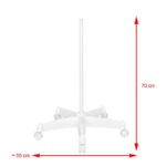 Lampada Con Lente D'Ingrandimento A Led Bianca Moonlight 8013/6 Con Treppiede 5